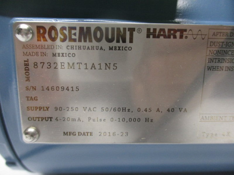 ROSEMOUNT 8732EMT1A1N5 NSMP