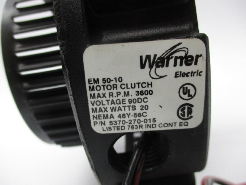 WARNER ELECTRIC 5370-270-015 (EM50-10) NSMP
