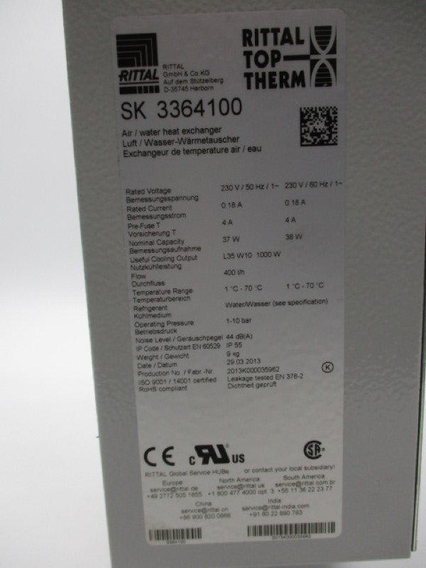 RITTAL SK3664100 (2013K000035962) NSNP
