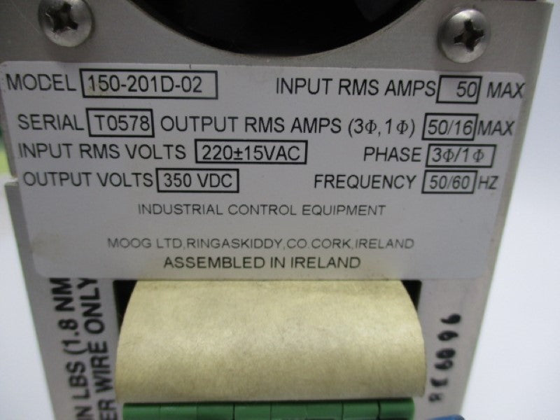 MOOG 150-201D-02 UNMP