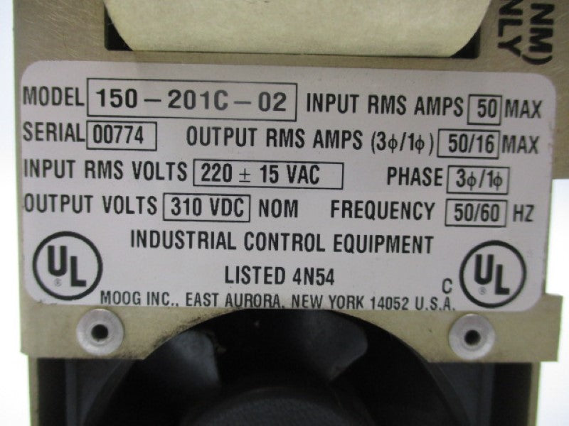 MOOG 150-201C-02 UNMP