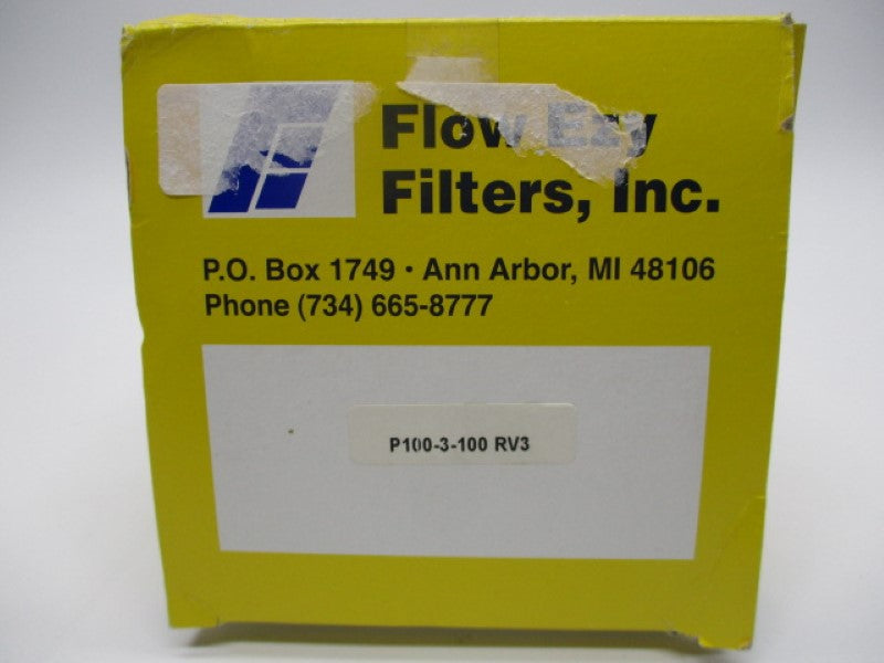 FLOW EZY FILTERS P100-3-100-RV3 NSMP
