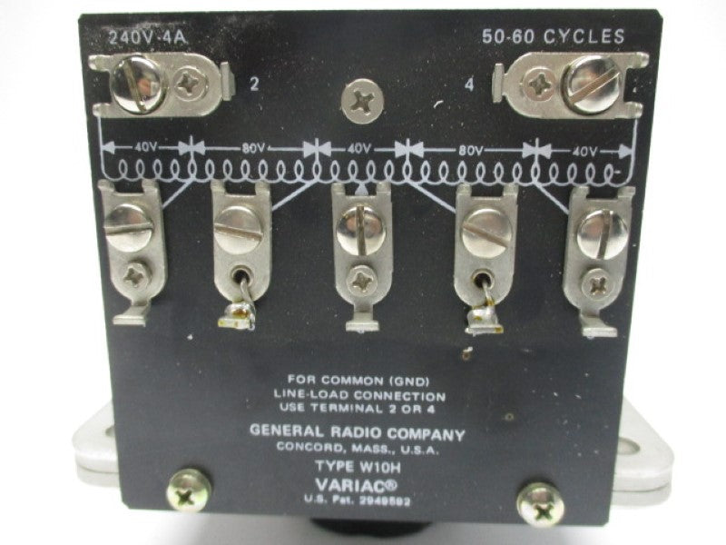 VARIAC TYPE W10H NSNP