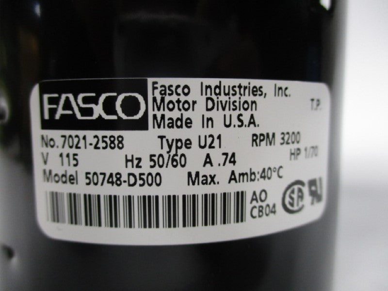 FASCO 50748-D500 NSMP