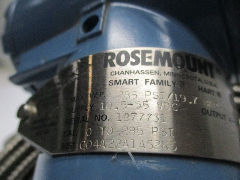ROSEMOUNT 3051CD4A22A1AS2K5 NSNP
