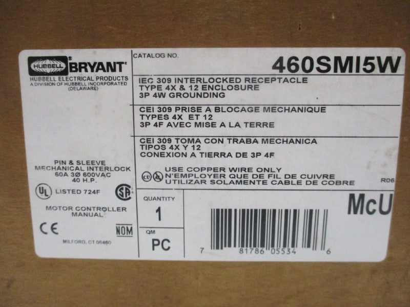 BRYANT 460SMI5W NSMP