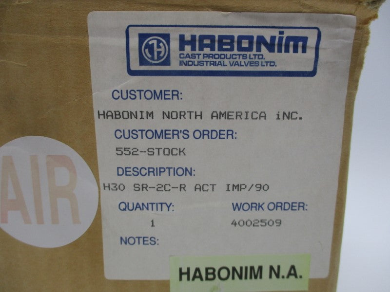 HABONIM H30 SR-2C-R ACT IMP/90 NSMP