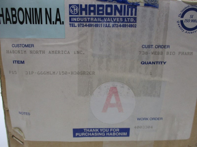 HABONIM P15 31P-666MLM/150+H30SR2CR NSMP
