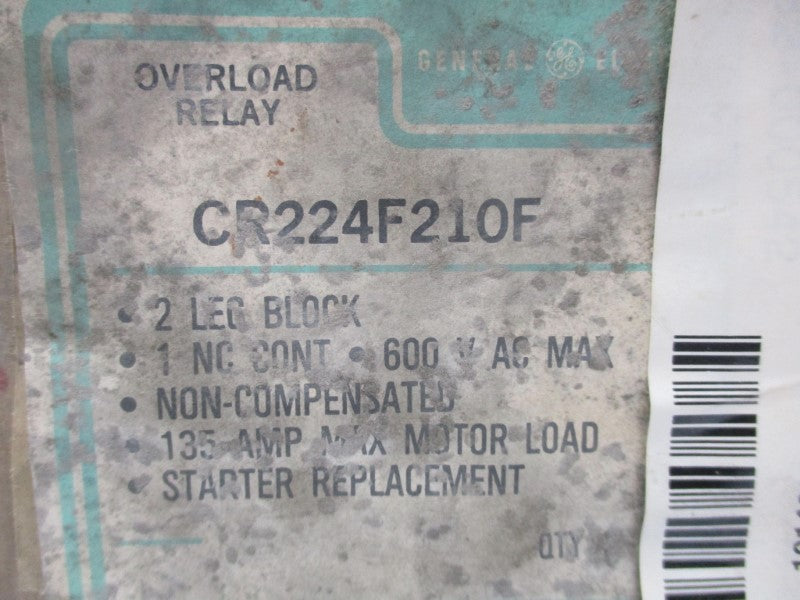 GENERAL ELECTRIC CR224F210F NSFS
