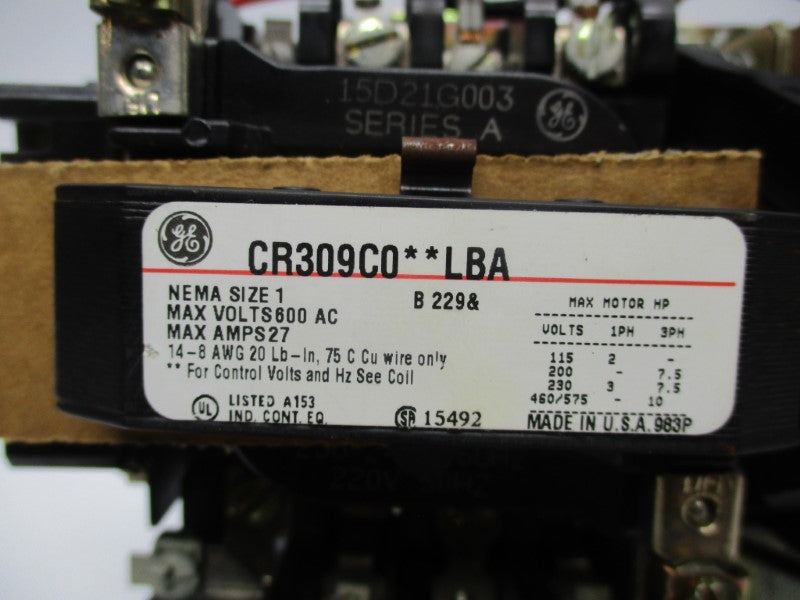 GENERAL ELECTRIC CR309C003 NSMP