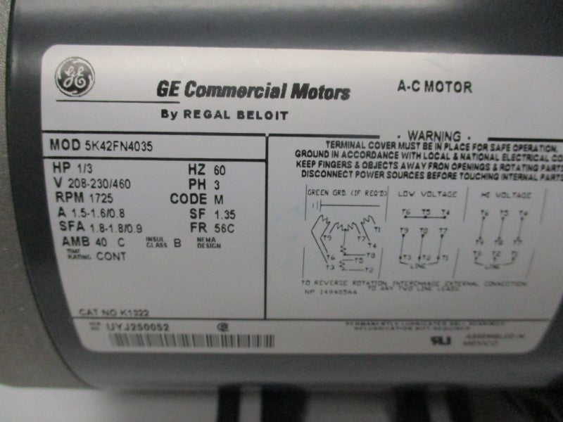 GENERAL ELECTRIC 5K42FN4035 NSMP