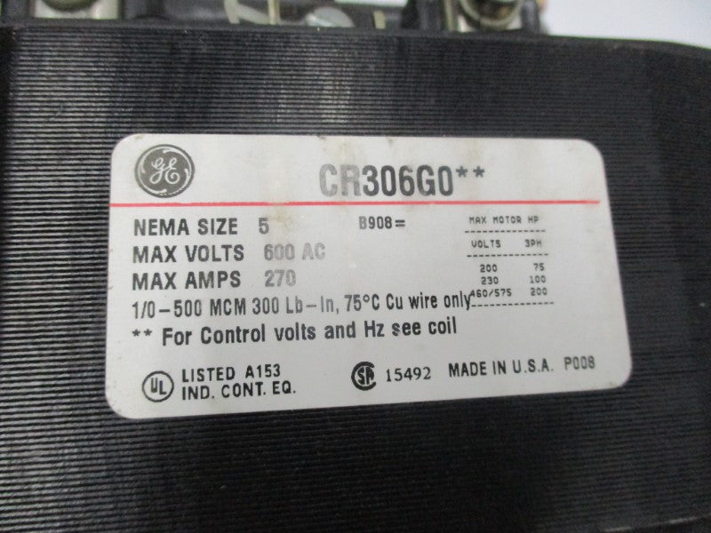 GENERAL ELECTRIC CR306G004 NSMP