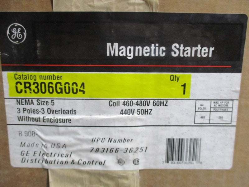 GENERAL ELECTRIC CR306G004 NSMP