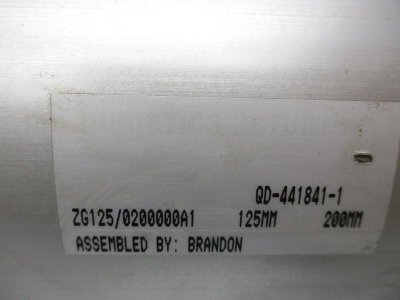 NUMATICS ZG125/0200000A1 NSNP