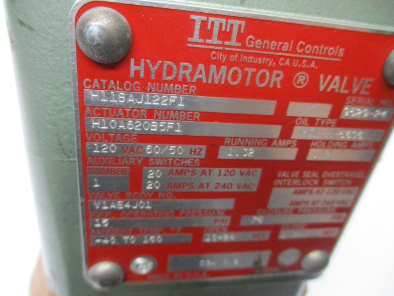 ITT H118AJ122F1 UNMP