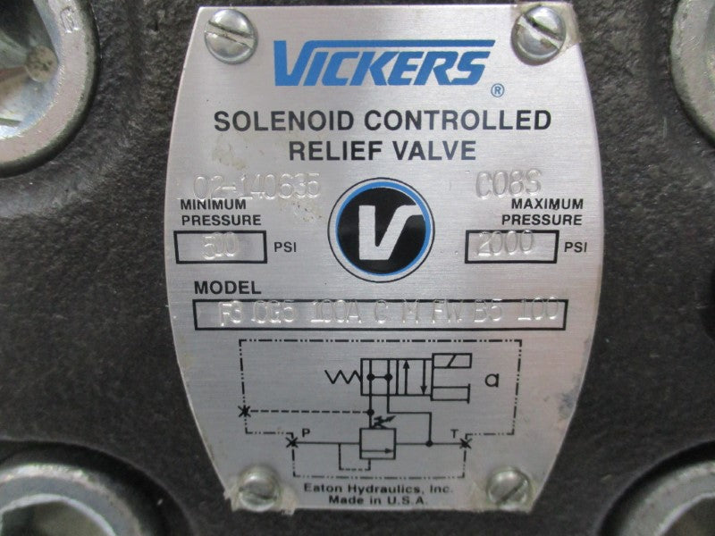 VICKERS F3CG5100ACMFWB5100 NSNP