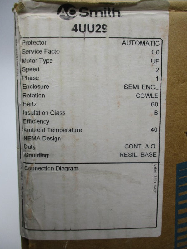 A.O.SMITH 4UU29 (F48V80A01) NSMP