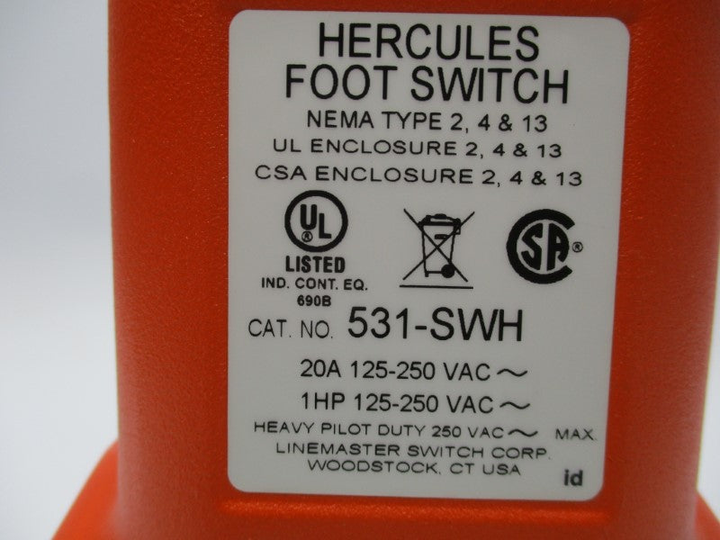 HERCULES 2W807 531-SWH NSMP
