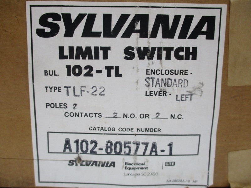 JOSLYN CLARK SYLVANIA  102-TL TLF-22 NSMP