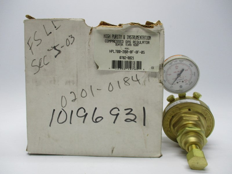 HIGH PURITY HPL700-200-8F-8F-05 NSMP