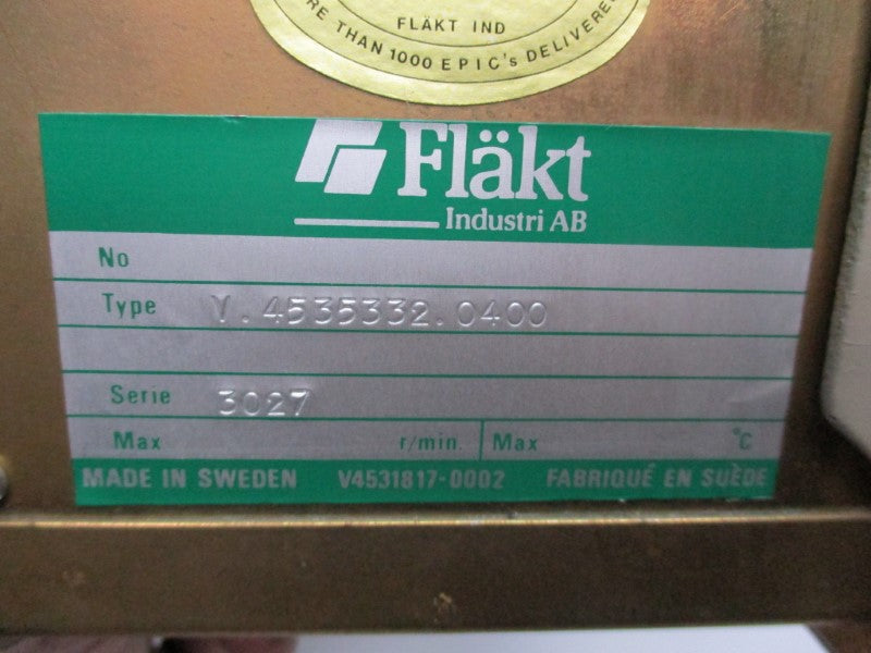 FLAKT V.4535332.0400 UNMP