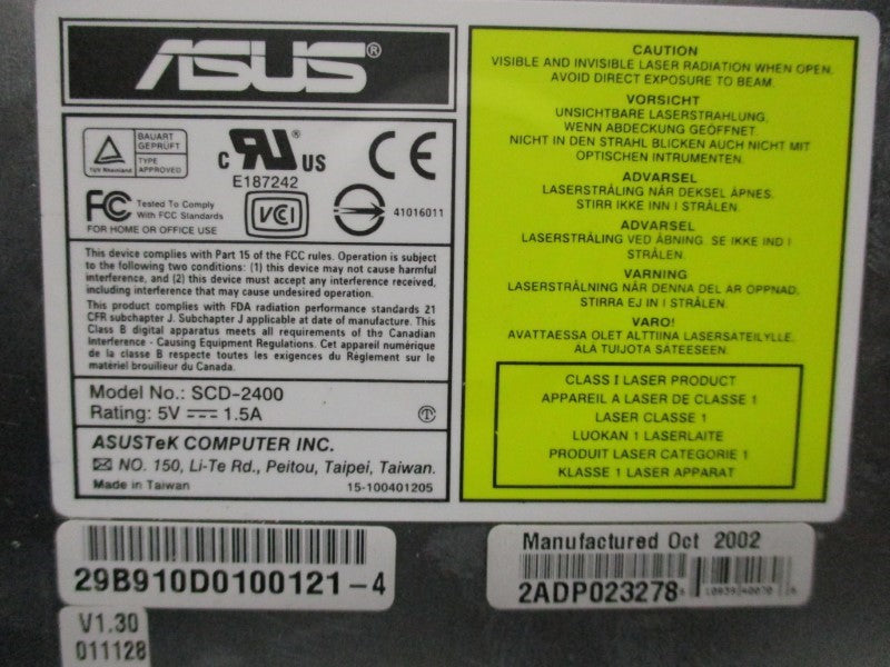 ASUS SCD-2400 NSNP