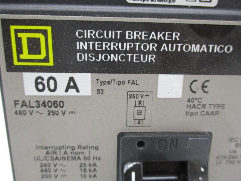SQUARE D FAL34060 NSNP