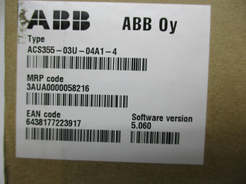 ABB ACS355-03U-04A1-4 NSMP