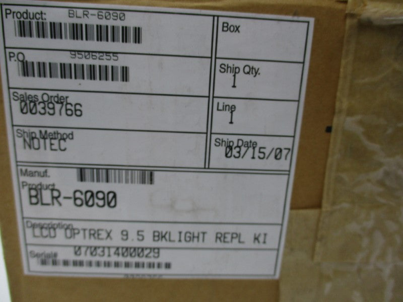 PARKER BLR-6090 (K-483G) NSMP