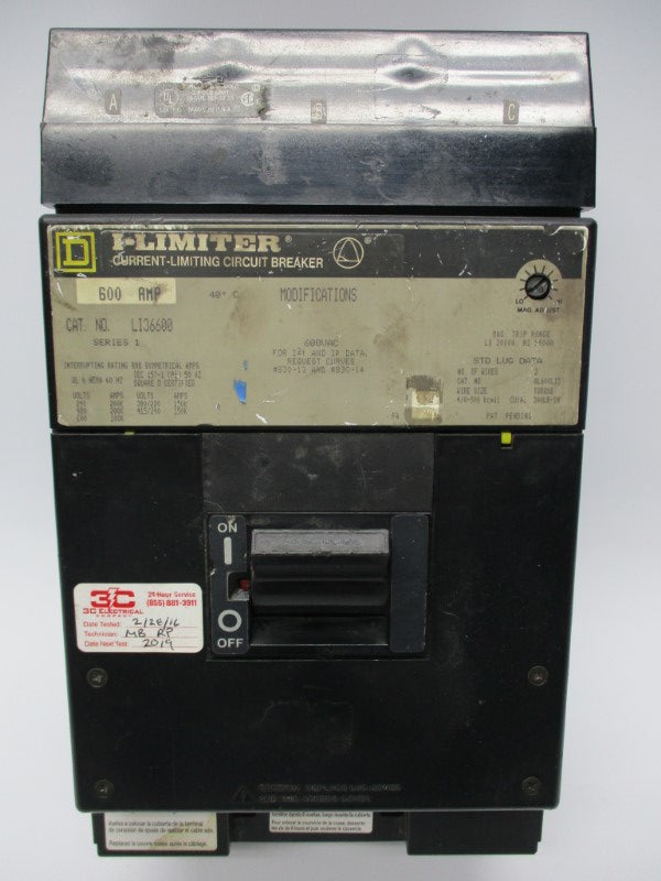 SQUARE D LI36600 UNMP