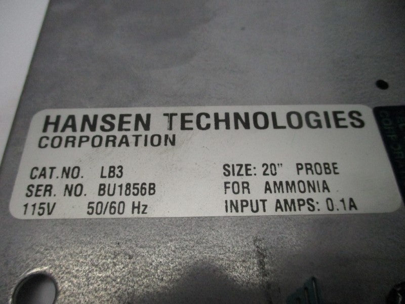 HANSEN TECHNOLOGIES LB3 UNMP
