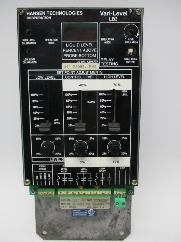 HANSEN TECHNOLOGIES LB3 UNMP