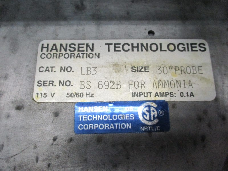 HANSEN TECHNOLOGIES LB3 UNMP