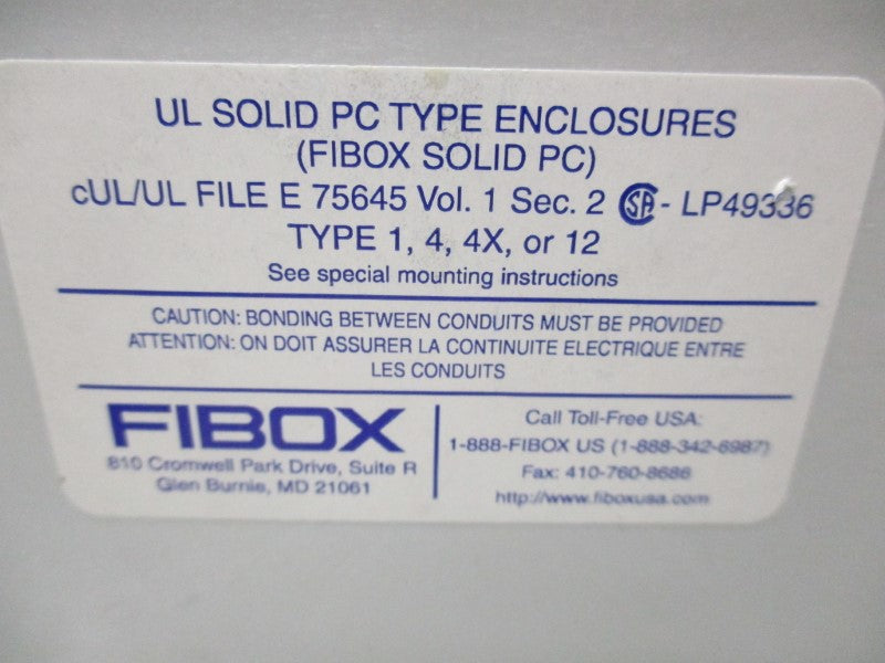 FIBOX E75645 UNMP