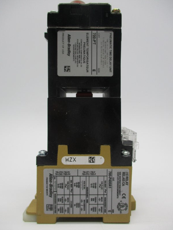 ALLEN BRADLEY 700-P400A1 10A 600V SER. E UNMP
