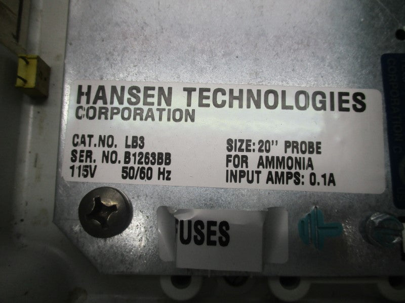 HANSEN TECHNOLOGIES LB3 UNMP