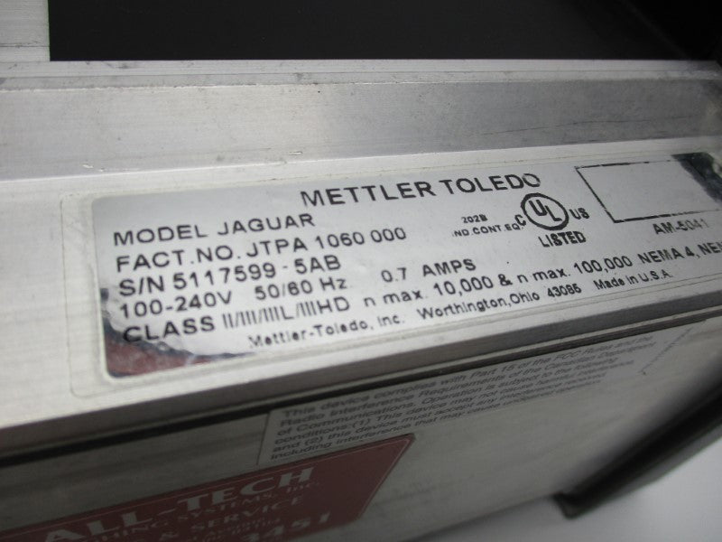 METTLER TOLEDO JTPA-1060-000 UNMP