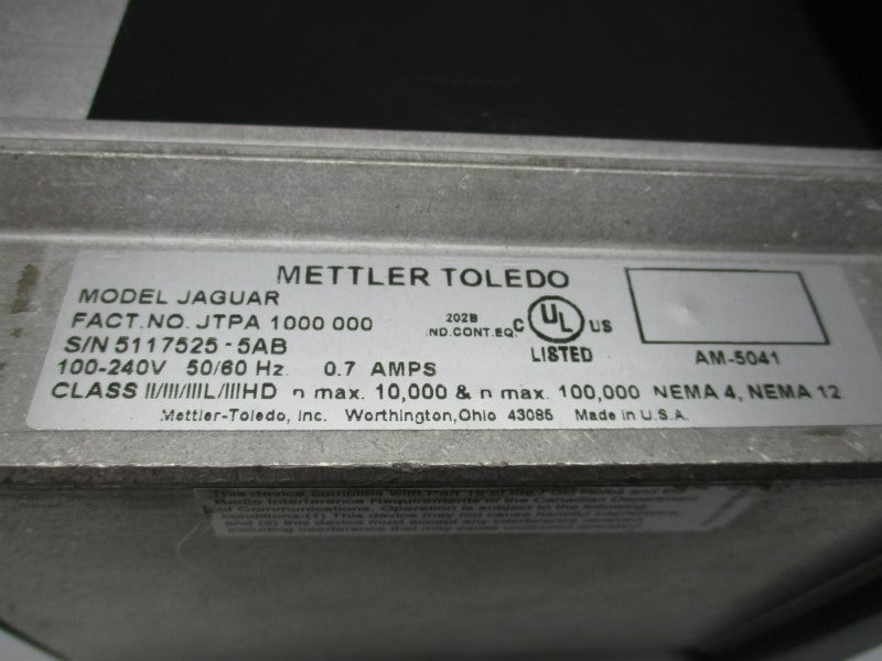 METTLER TOLEDO JTPA-1060-000 NSNP