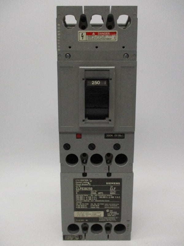 SIEMENS CLF63B250 250A UNMP