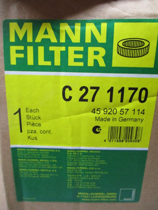 MANN FILTER C271170 NSMP