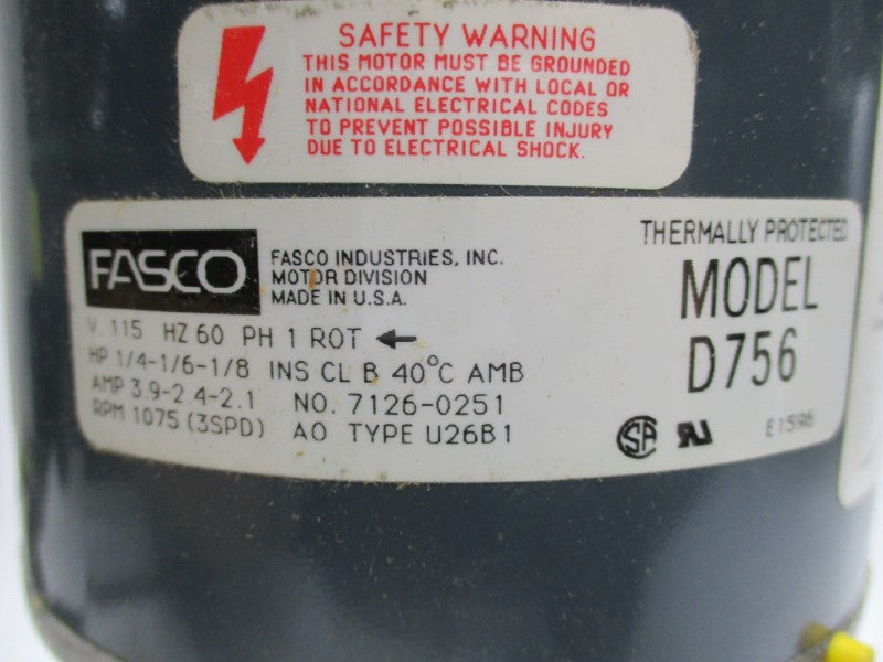 FASCO D756 NSMP