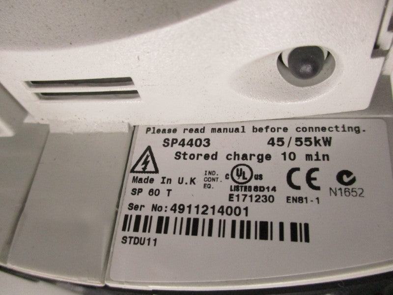 CONTROL TECHNIQUES SP4403 NSNP