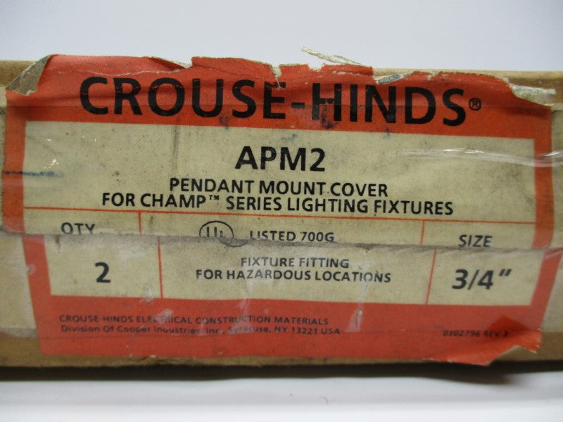 CROUSE-HINDS APM2 (QTY 2) NSMP