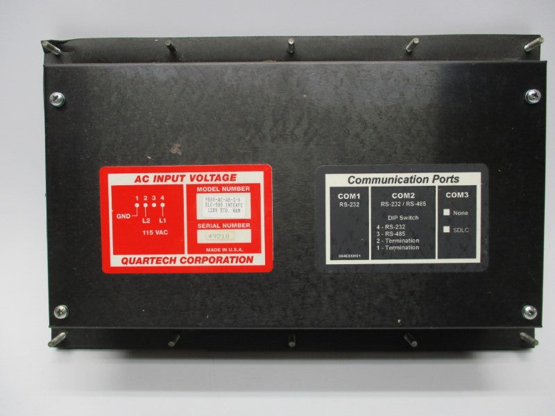 QUARTECH 9800-AC-AB-3-0 UNMP