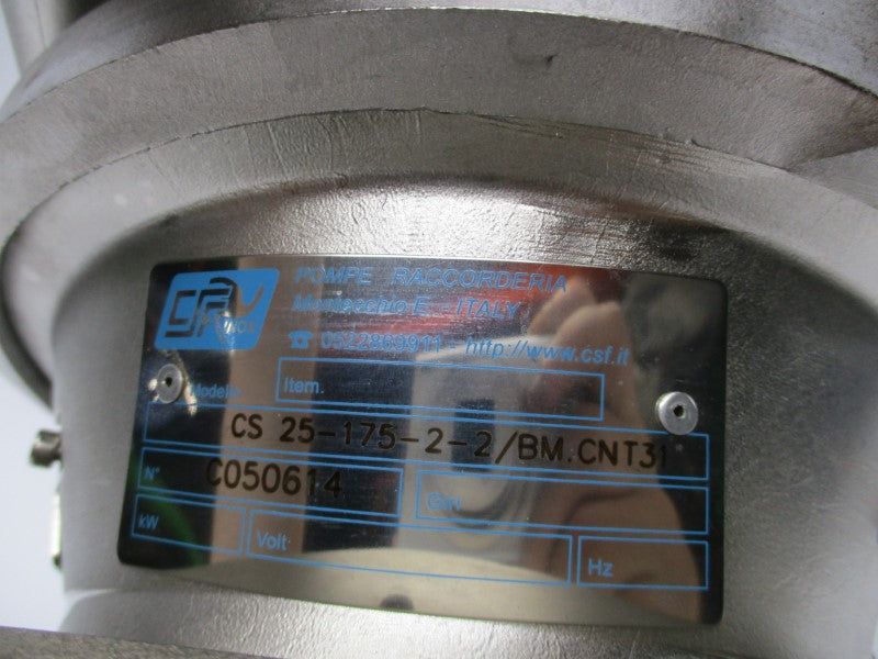 POMPE CS25-175-2-2/BM.CNT31 NSNP