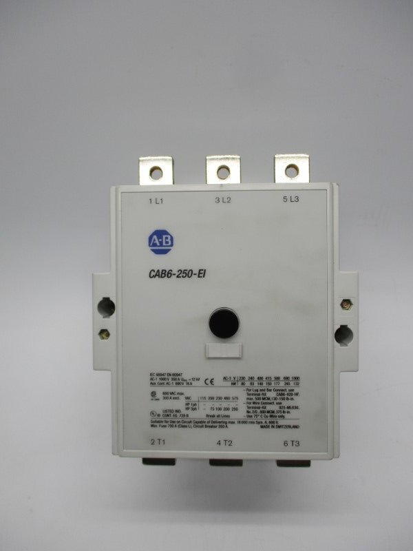 ALLEN BRADLEY CAB6-250-EI NSNP