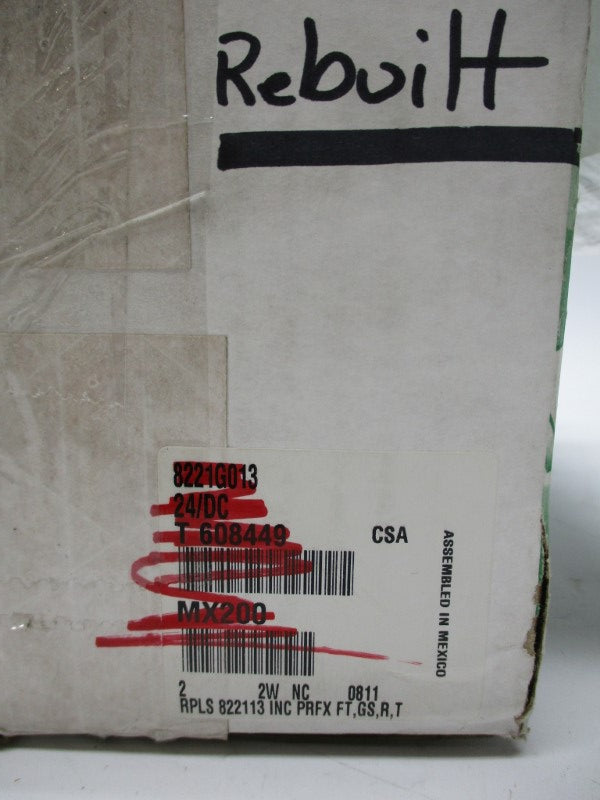 ASCO 8221G013 (AS PICTURED) REMAN