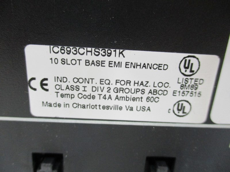 FANUC IC693CHS391K UNMP