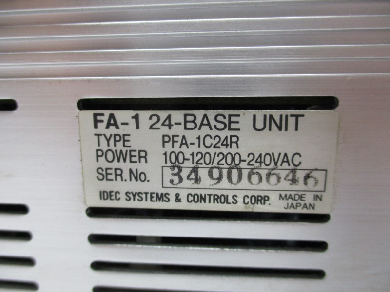 IDEC PFA-1C24R UNMP