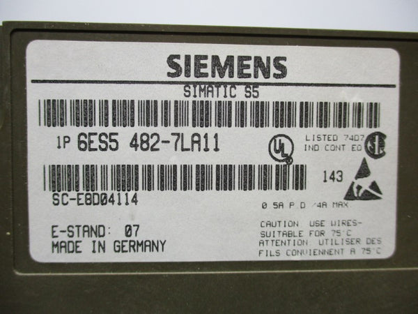 SIEMENS 6ES5482-7LA11 NSMP